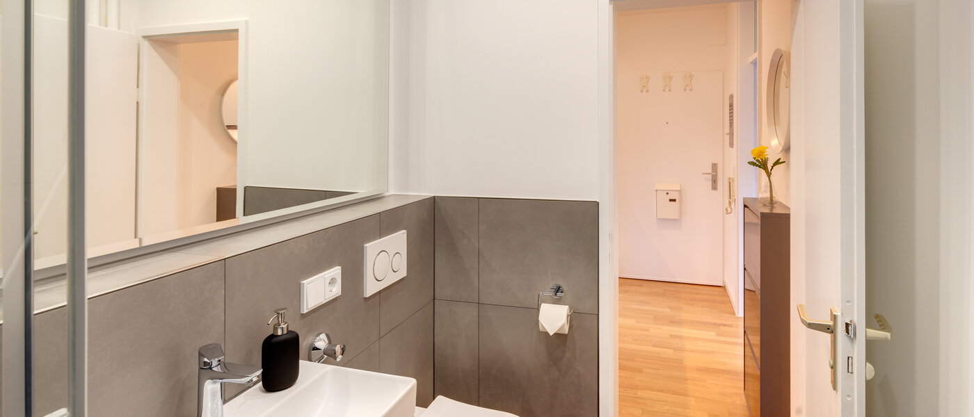 appartamento München Schwabing-West (rund um den Hohenzollernplatz) 03 bagno 10458