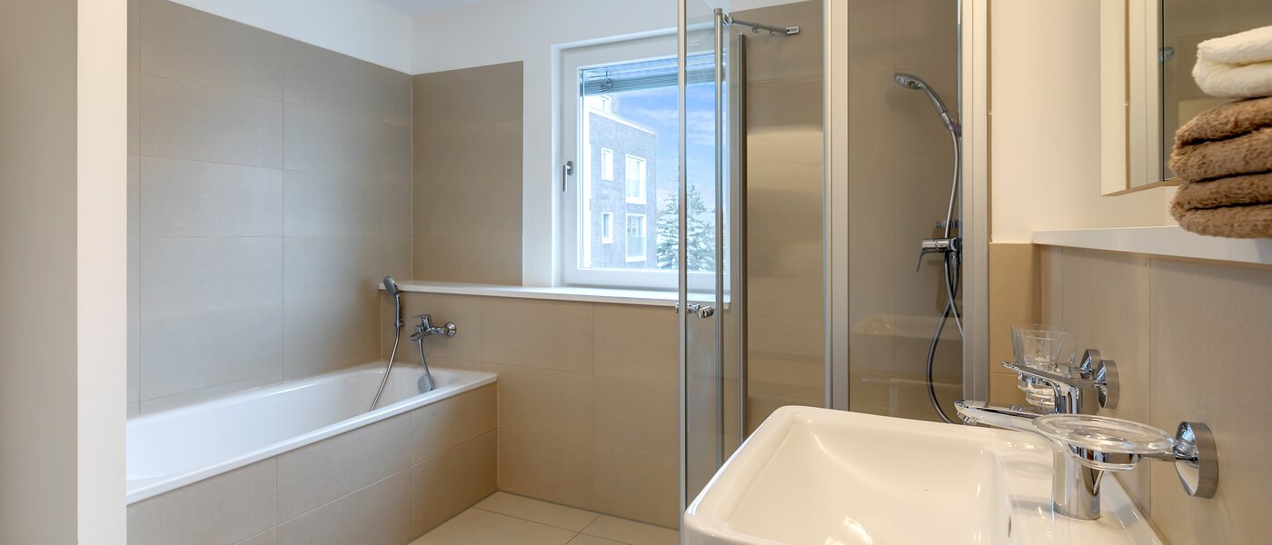 appartamento München Am Hart 01 bagno 10469