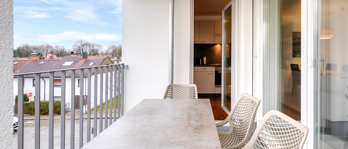 appartamento München Am Hart 02 balcone 10469