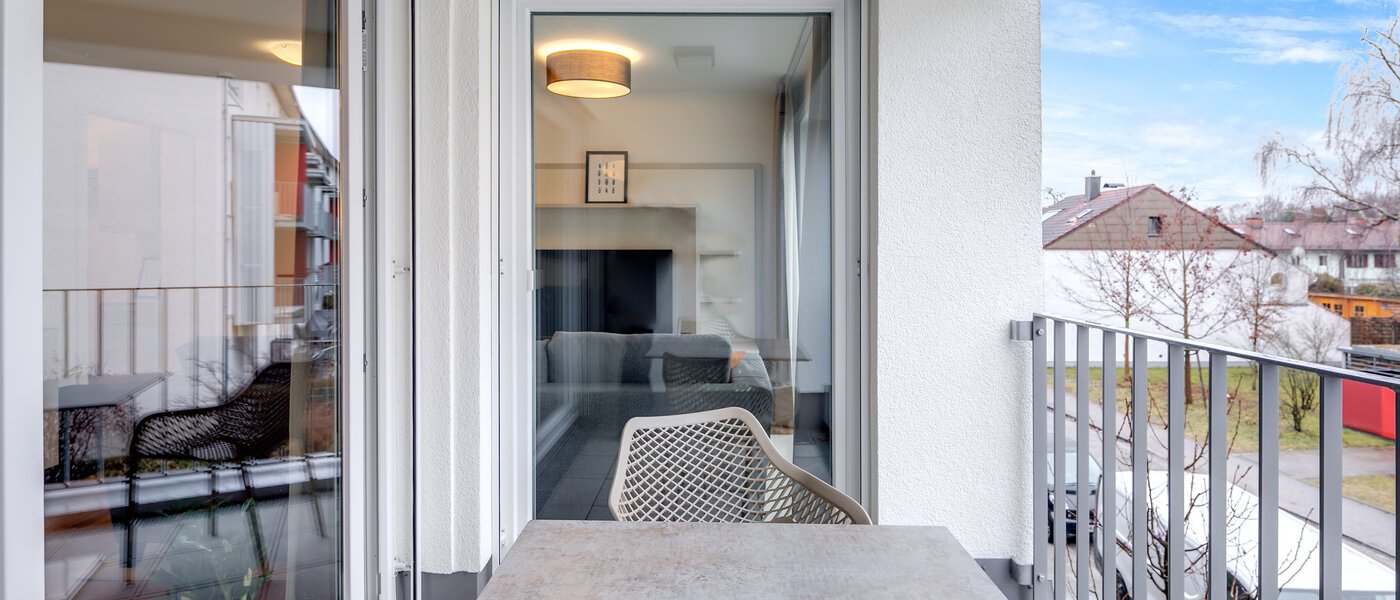 appartamento München Am Hart 01 balcone 10471