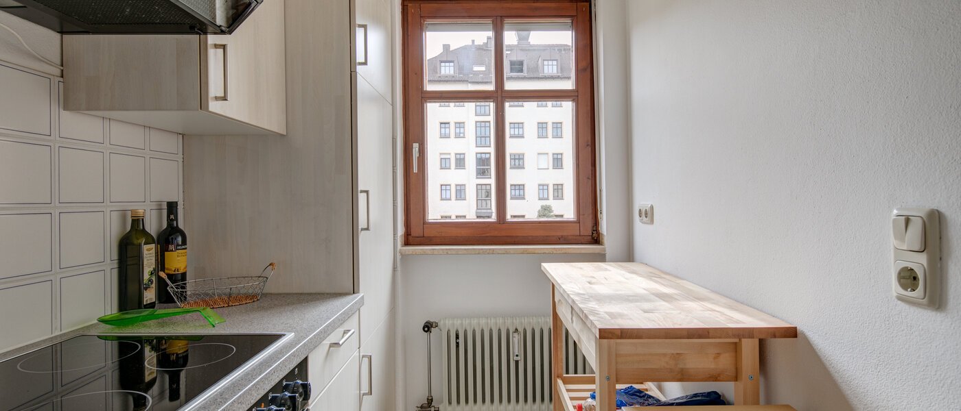 appartamento München Berg am Laim 02 cucina 10487