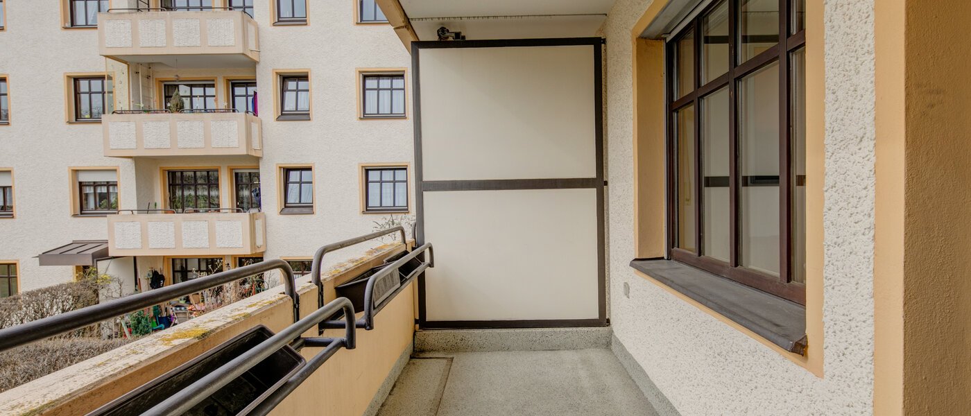 appartamento München Berg am Laim 02 balcone 10487
