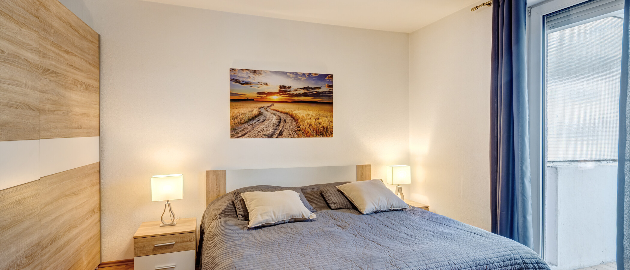 appartamento München Sendling-Westpark 01 camera da letto 10496