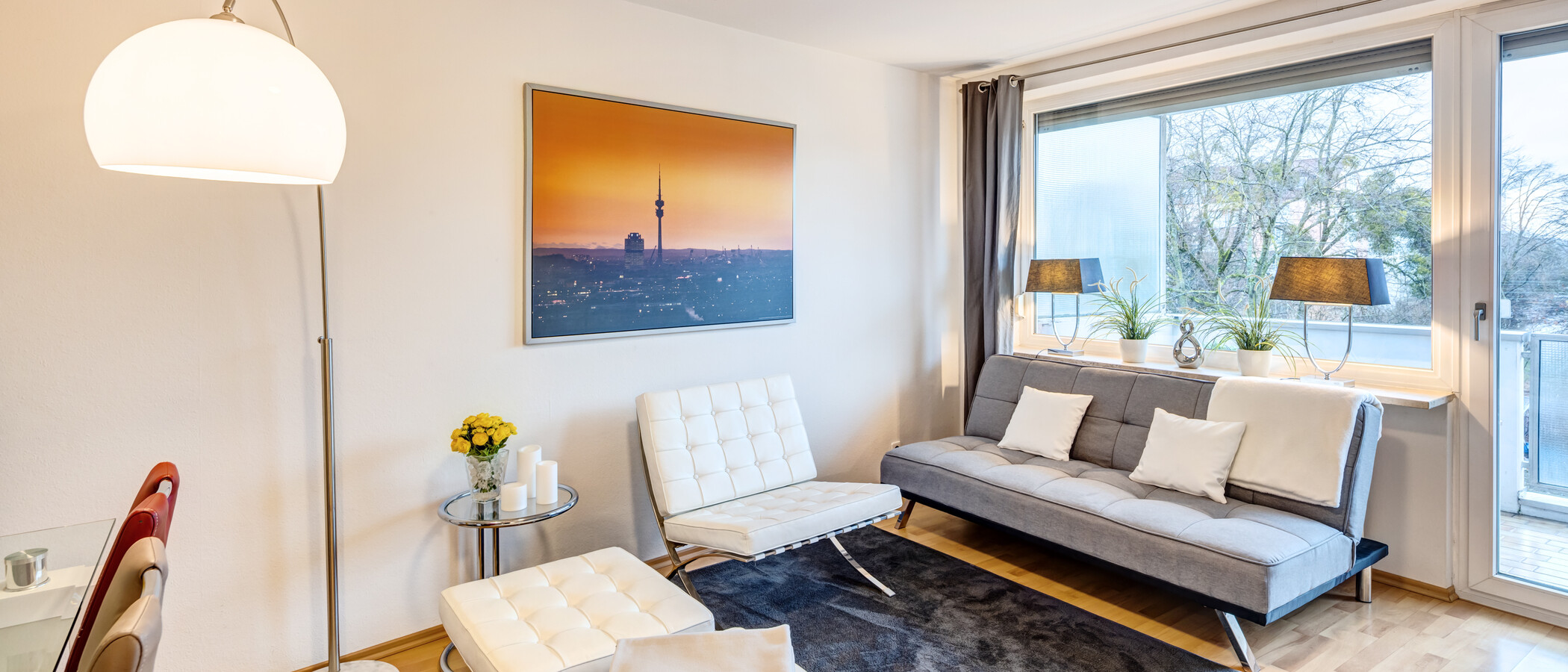 appartamento München Sendling-Westpark 04 zona living 10496