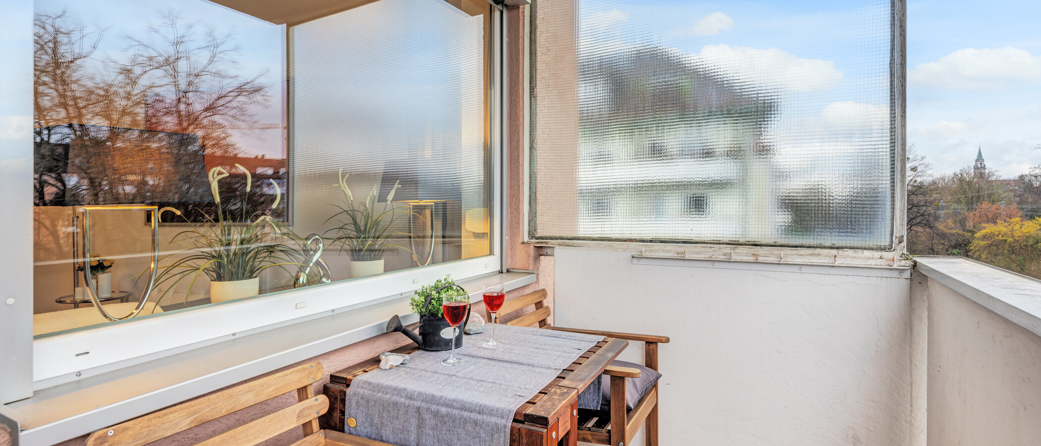 appartamento München Sendling-Westpark 01 1° balcone 10496