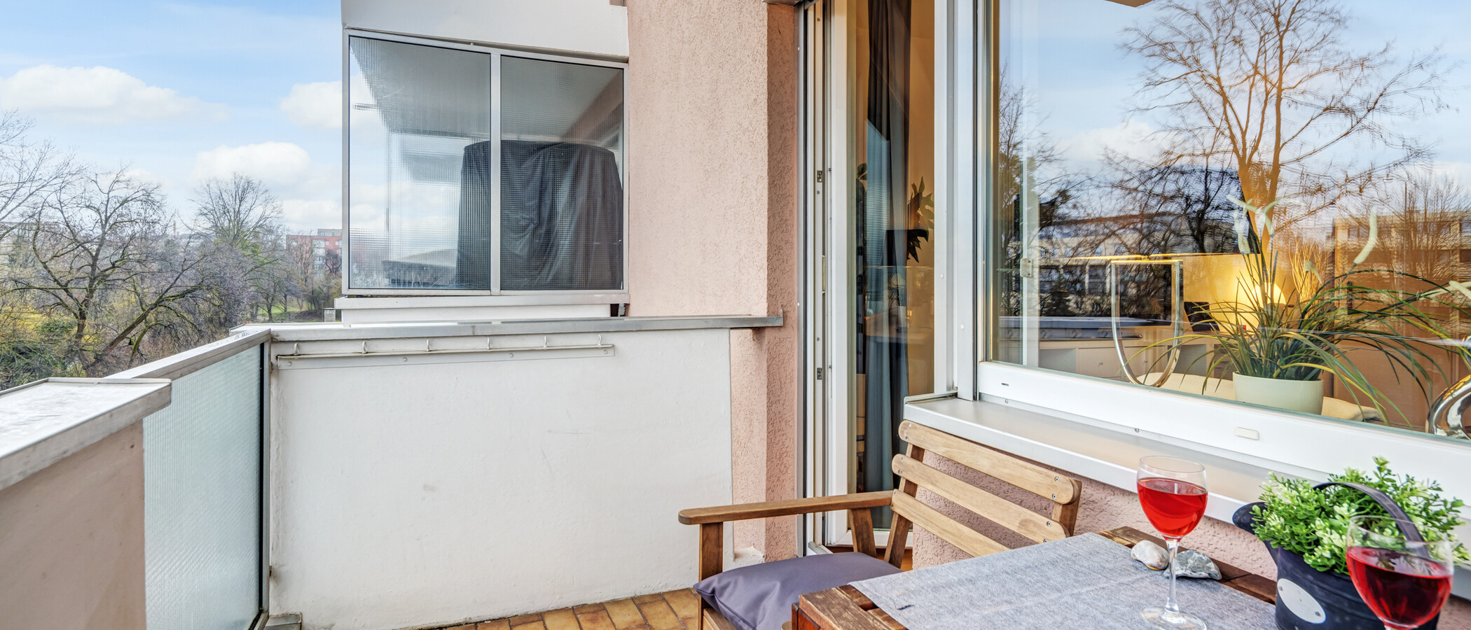 appartamento München Sendling-Westpark 02 1° balcone 10496