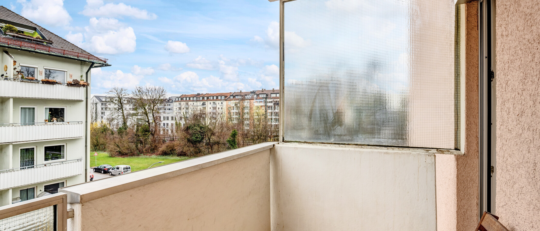 appartamento München Sendling-Westpark 03 2° balcone 10496