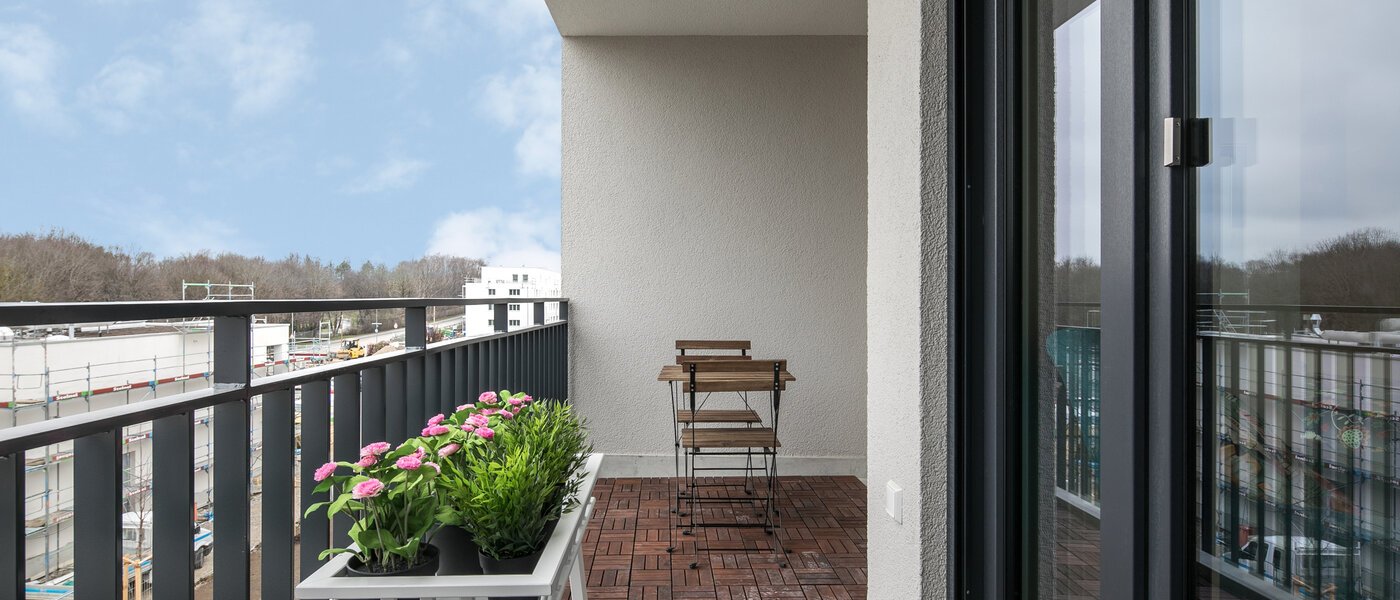 appartamento München Altperlach 03 balcone 10516