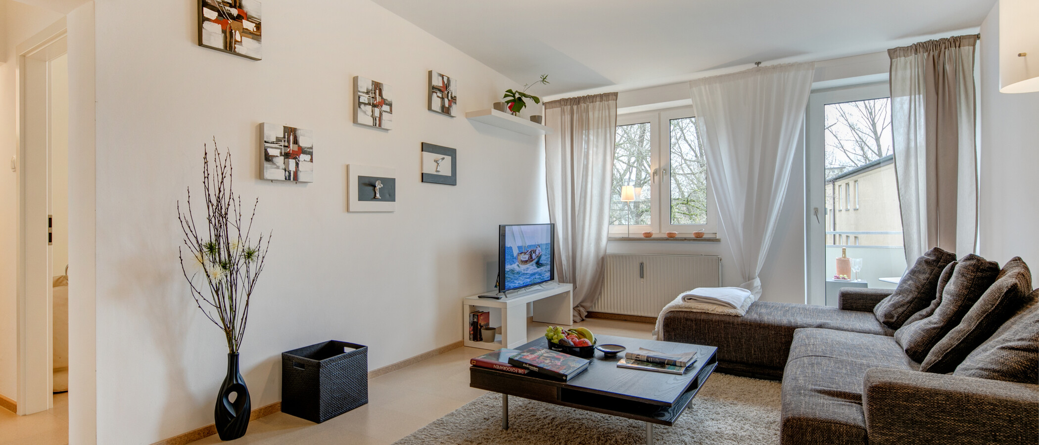 appartamento München Parkstadt Bogenhausen 02 soggiorno 10517