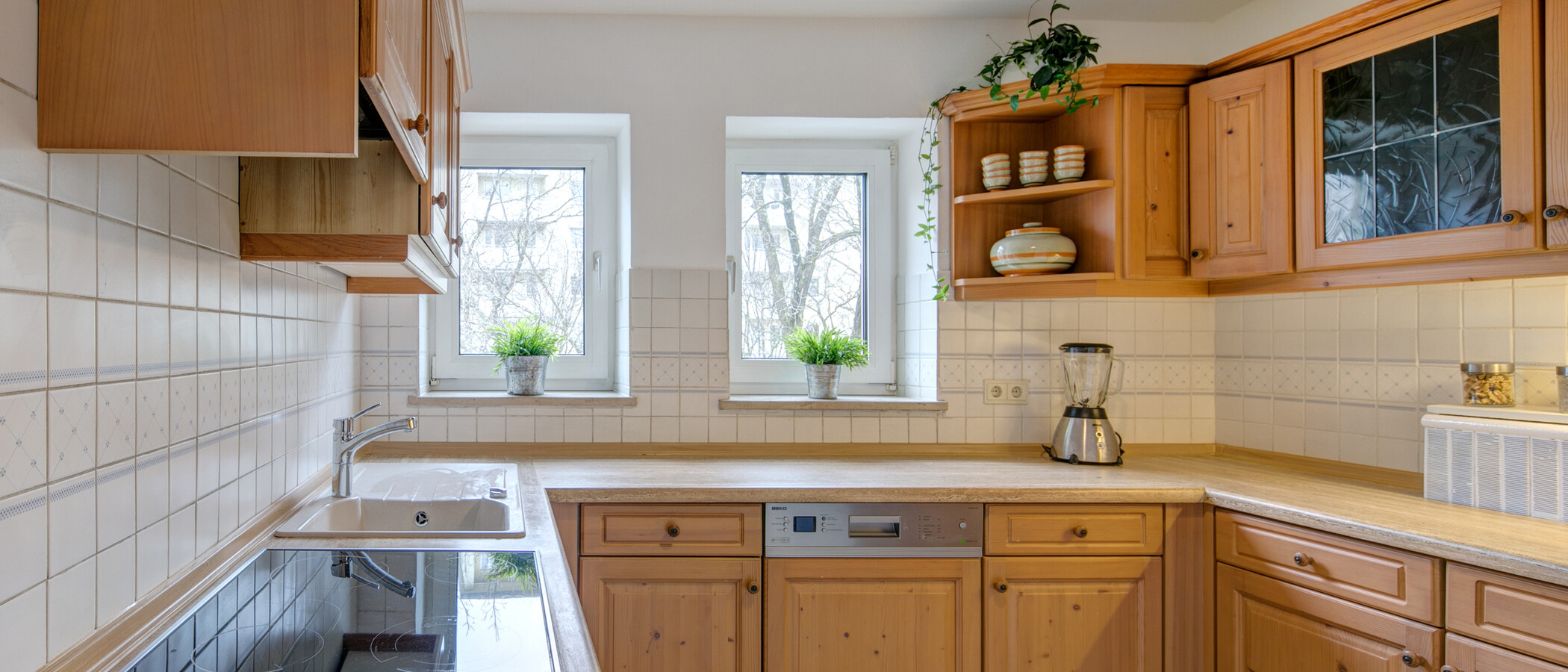 appartamento München Parkstadt Bogenhausen 01 cucina 10517