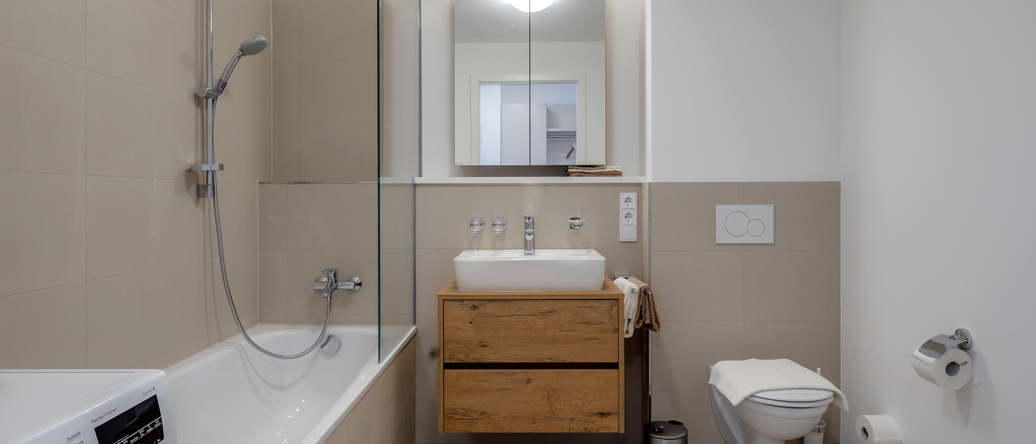 appartamento München Am Hart 01 bagno 10520