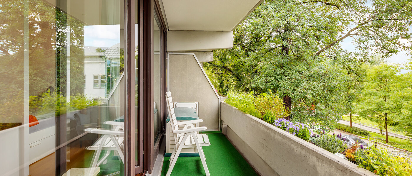 appartamento München Nymphenburg 01 balcone 10522