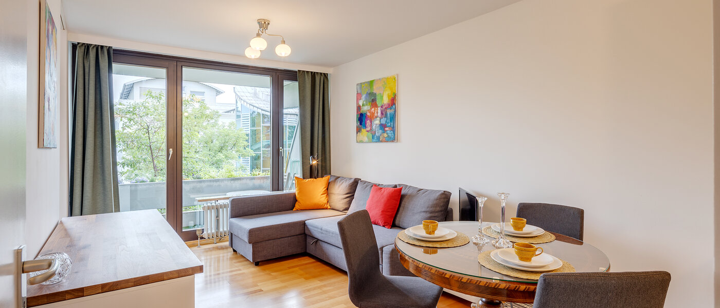 appartamento München Nymphenburg 01 zona living 10522