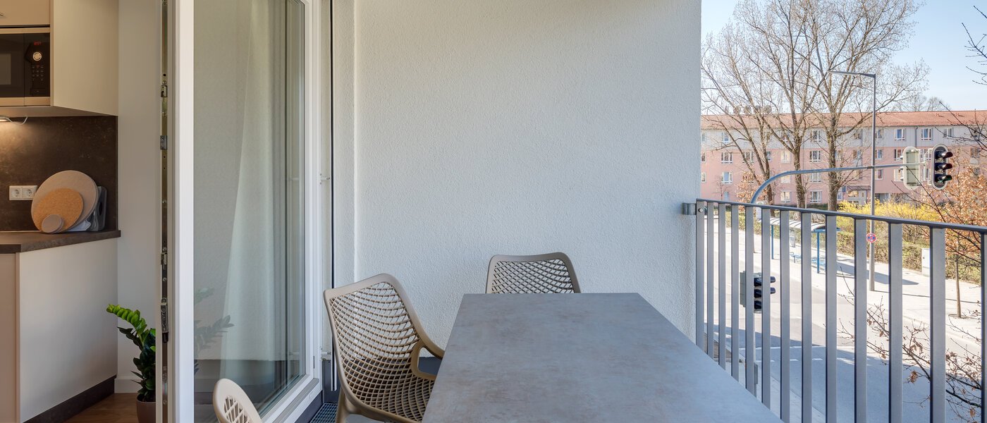 appartamento München Am Hart 03 balcone 10529