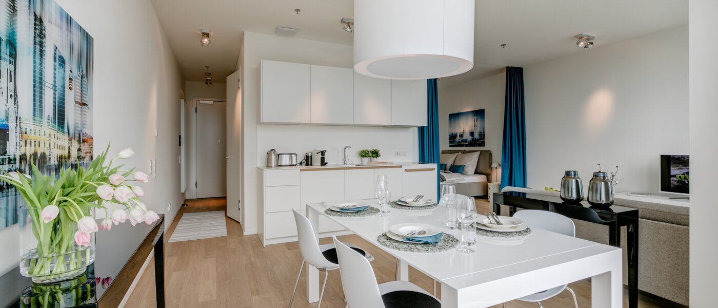 appartamento München Nymphenburg 04 soggiorno 10533