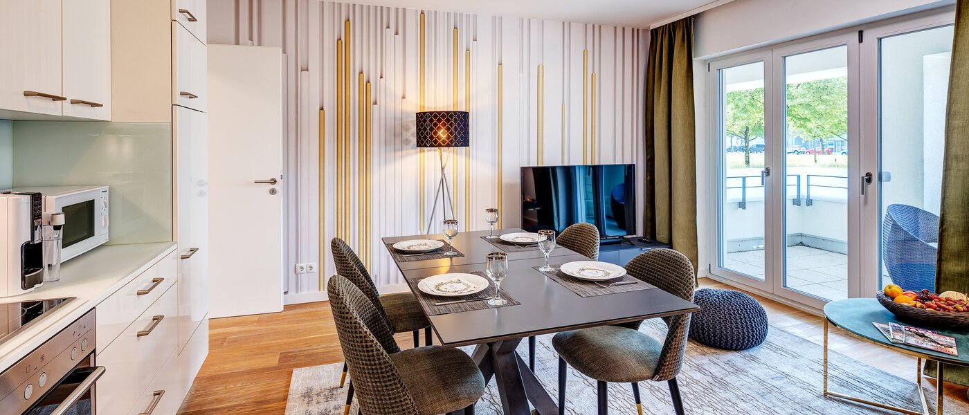 appartamento München Messestadt Riem 01 zona living 10535