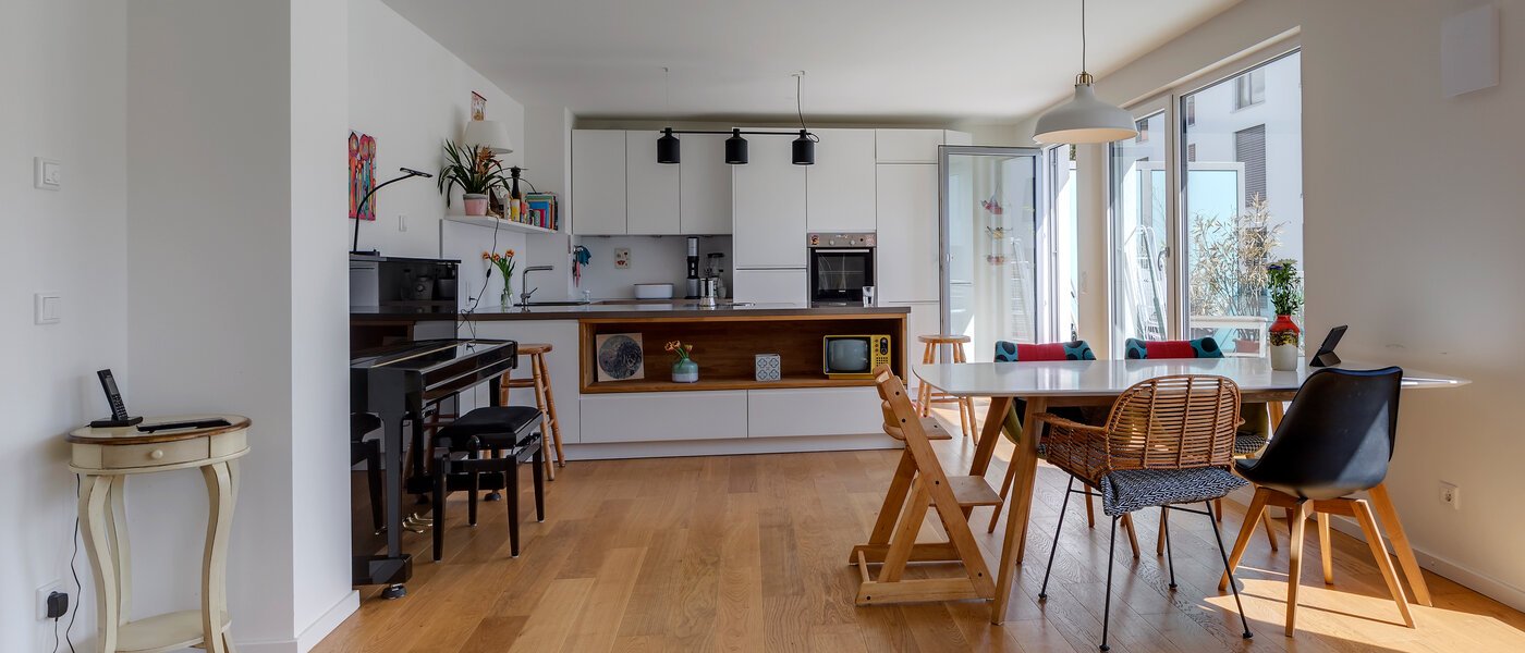 appartamento München Mittersendling 05 soggiorno 10537