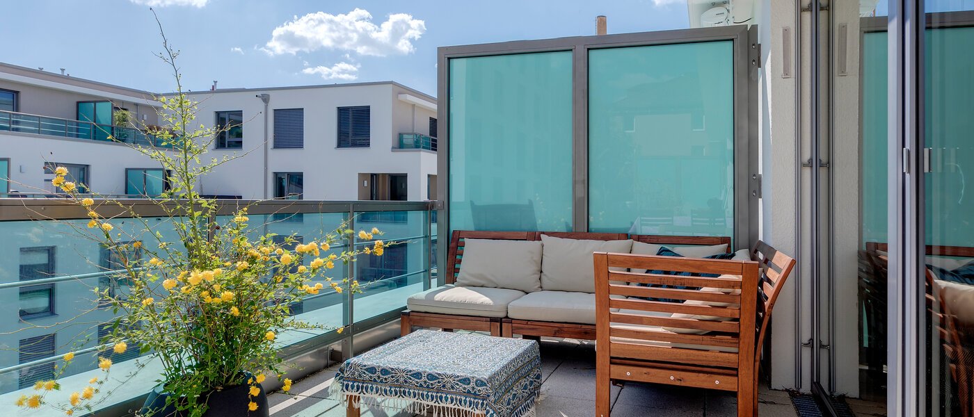 appartamento München Mittersendling 02 terrazza 10537