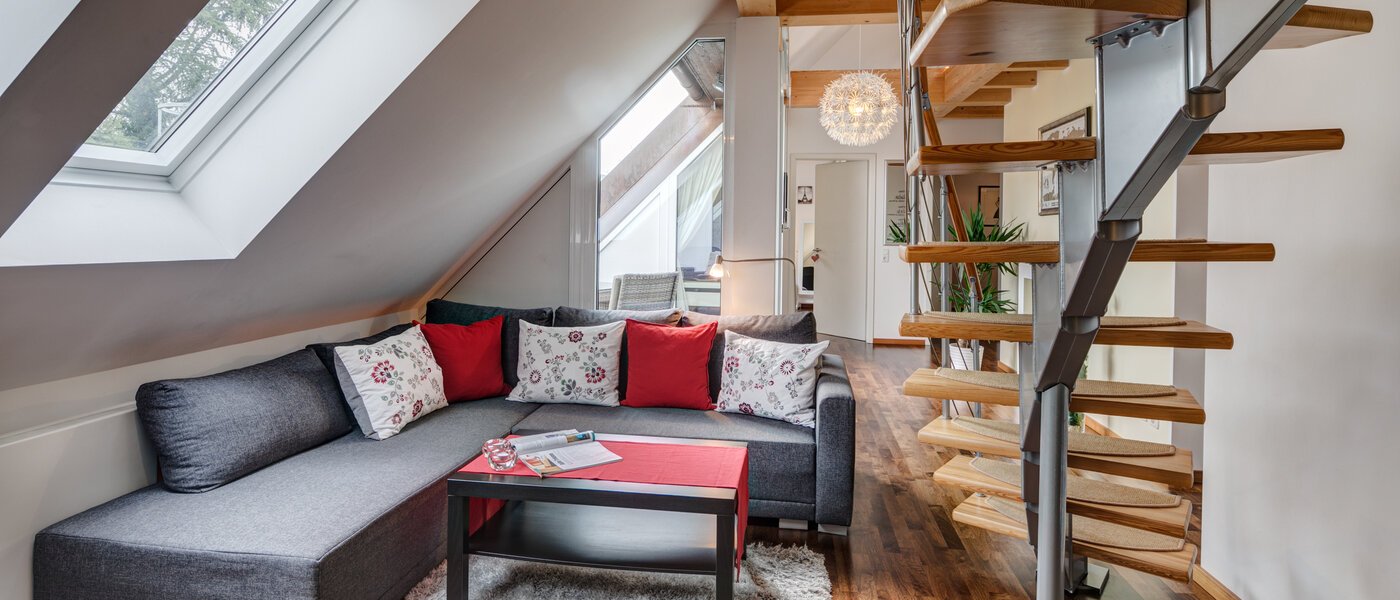 attico München Obersendling 01 soggiorno 10566