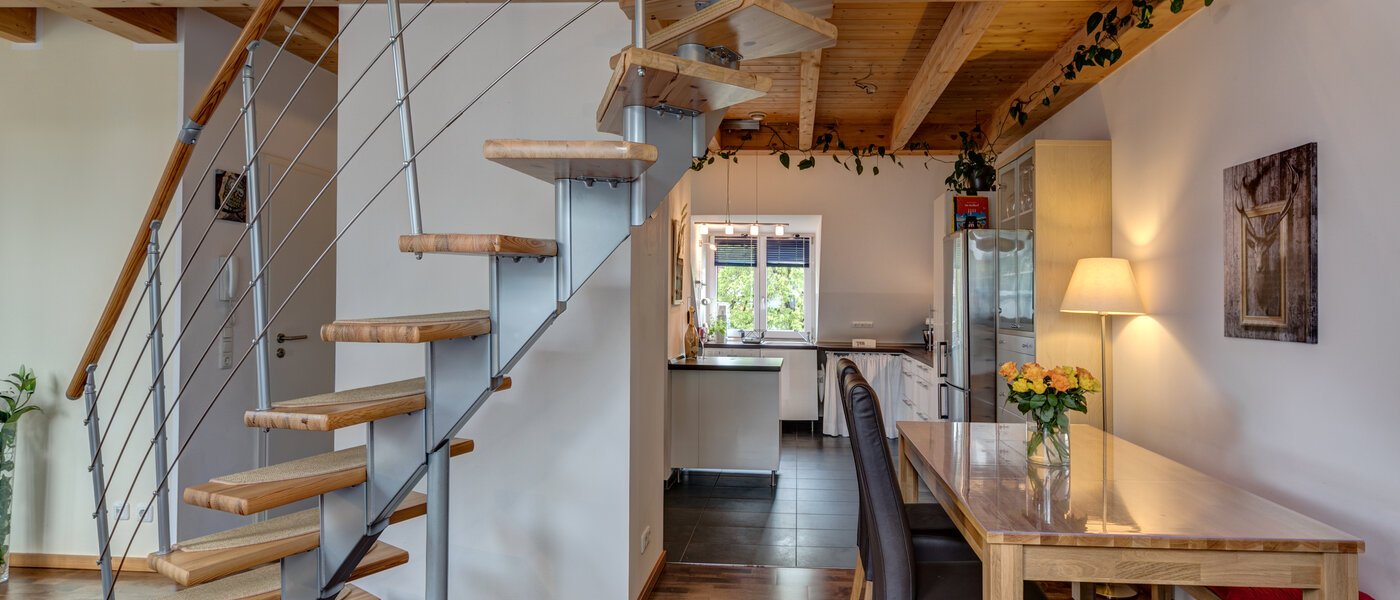 attico München Obersendling 04 soggiorno 10566