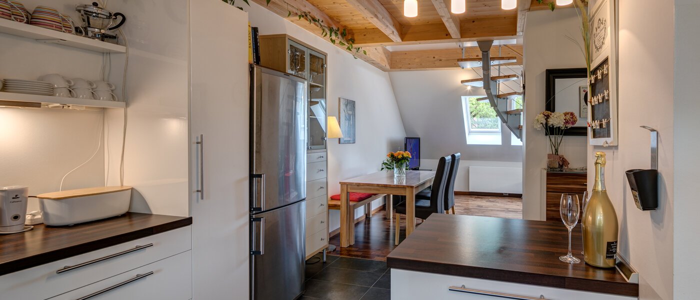 attico München Obersendling 03 cucina 10566