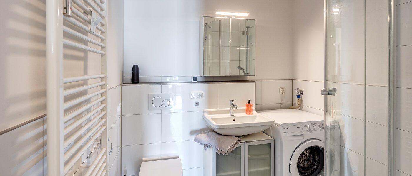 appartamento München Olympiadorf 01 bagno 10579