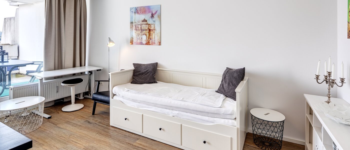 appartamento München Olympiadorf 01 zona notte 10579