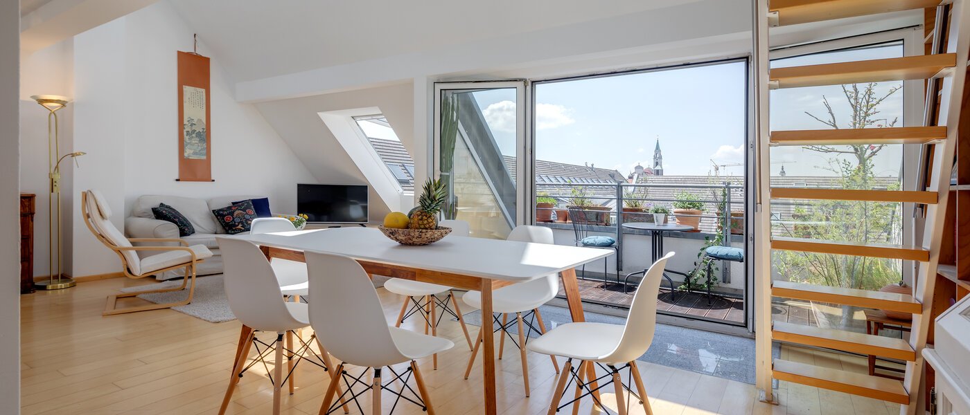 maisonette München Sendling 01 soggiorno 10582