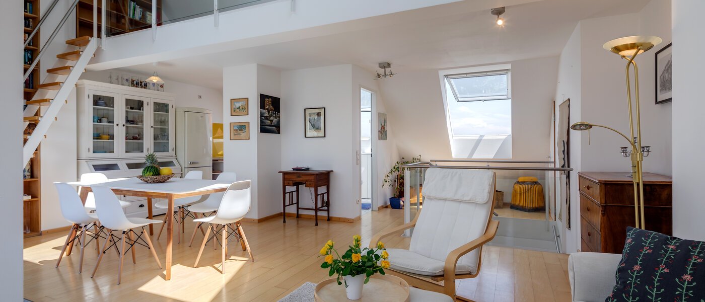 maisonette München Sendling 03 soggiorno 10582