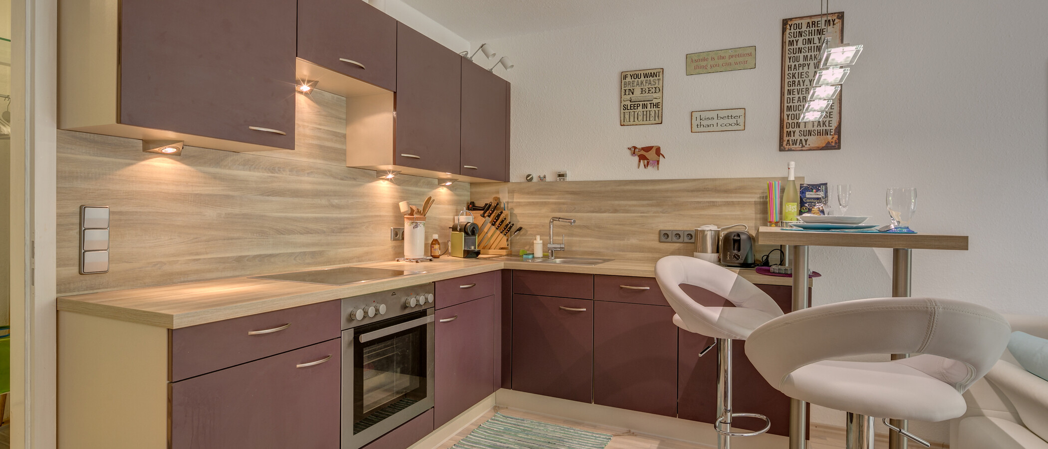 appartamento München Schwabing-Georgenschwaige 01 cucina 10584