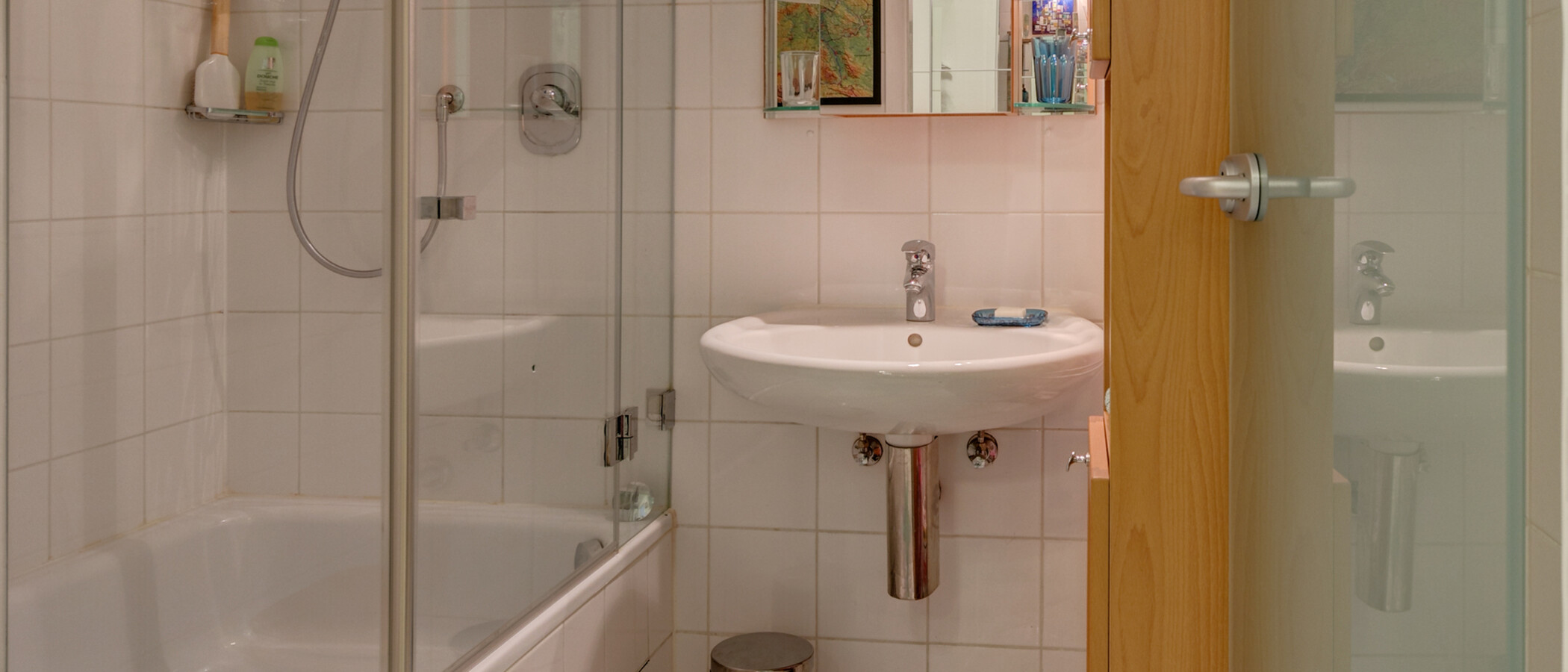 appartamento München Schwabing-Georgenschwaige 01 bagno 10584