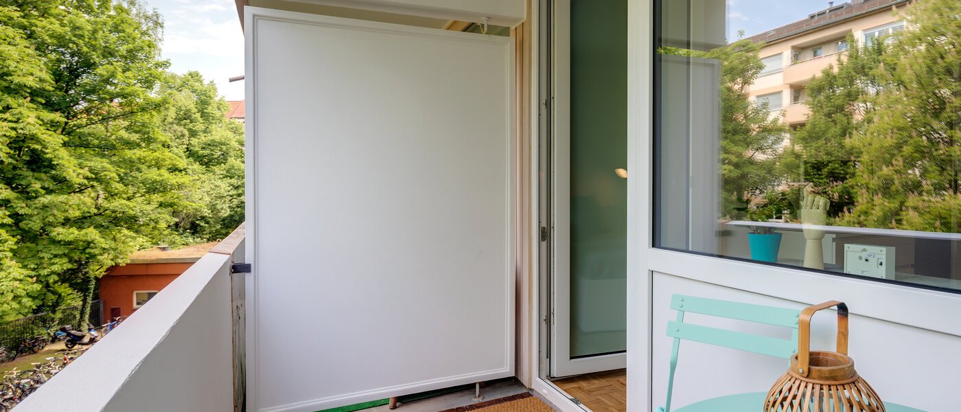 abitazione München Neuhausen 02 balcone 10591