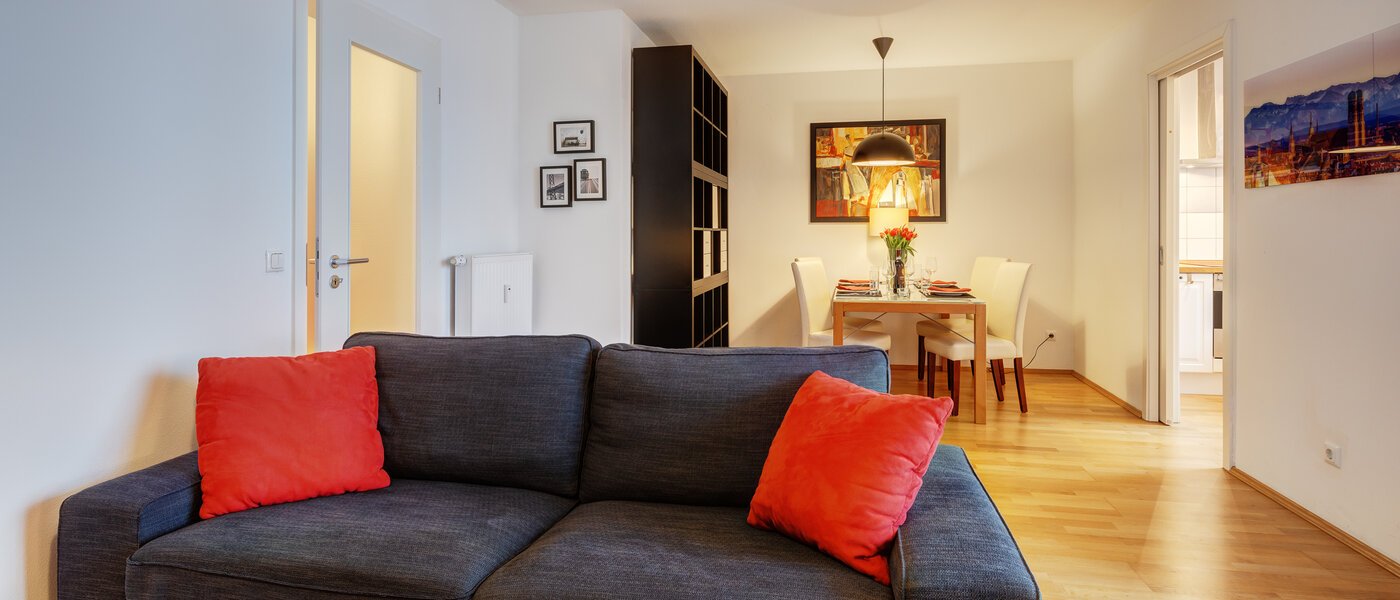 appartamento München Haidhausen 03 zona living 10593