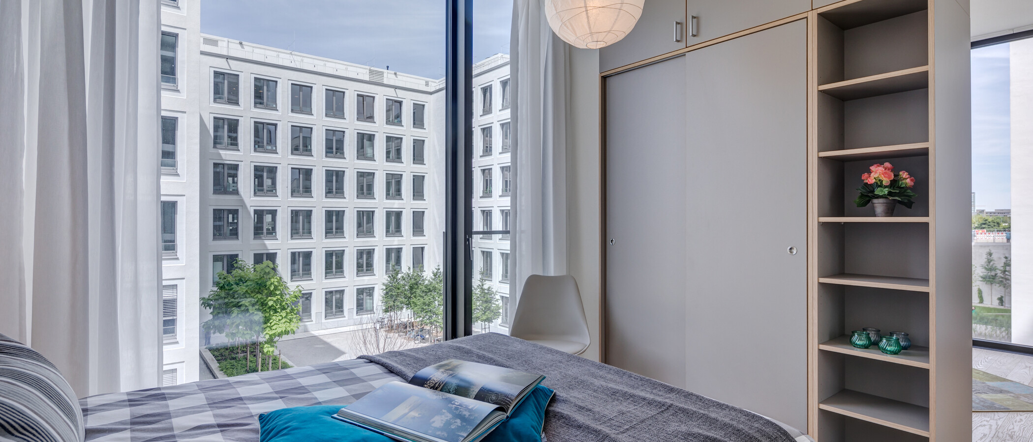 appartamento München Nymphenburg 02 zona notte 10602
