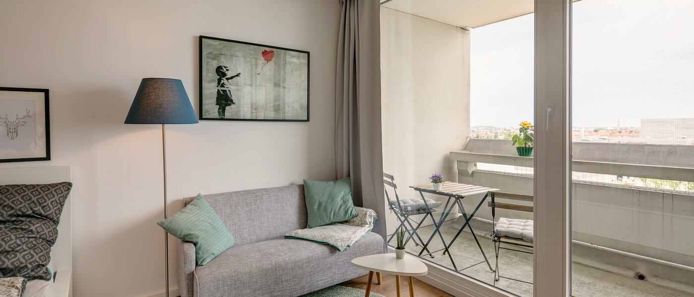 appartamento München Olympiadorf 02 soggiorno 10605