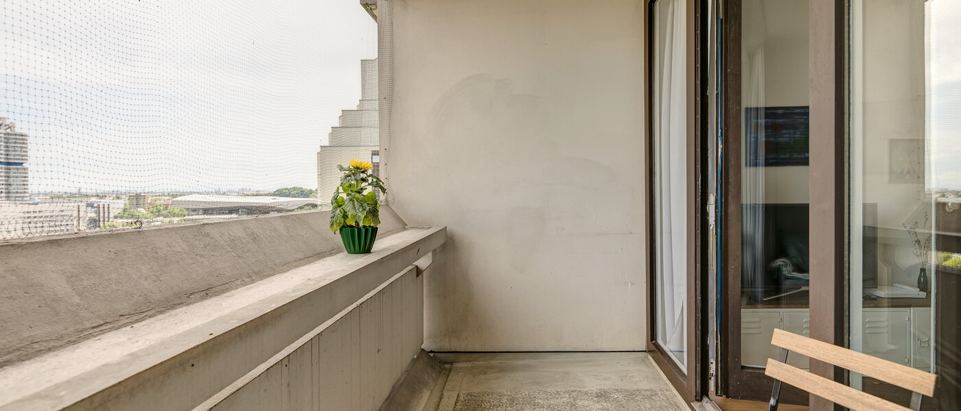 appartamento München Olympiadorf 02 balcone 10605