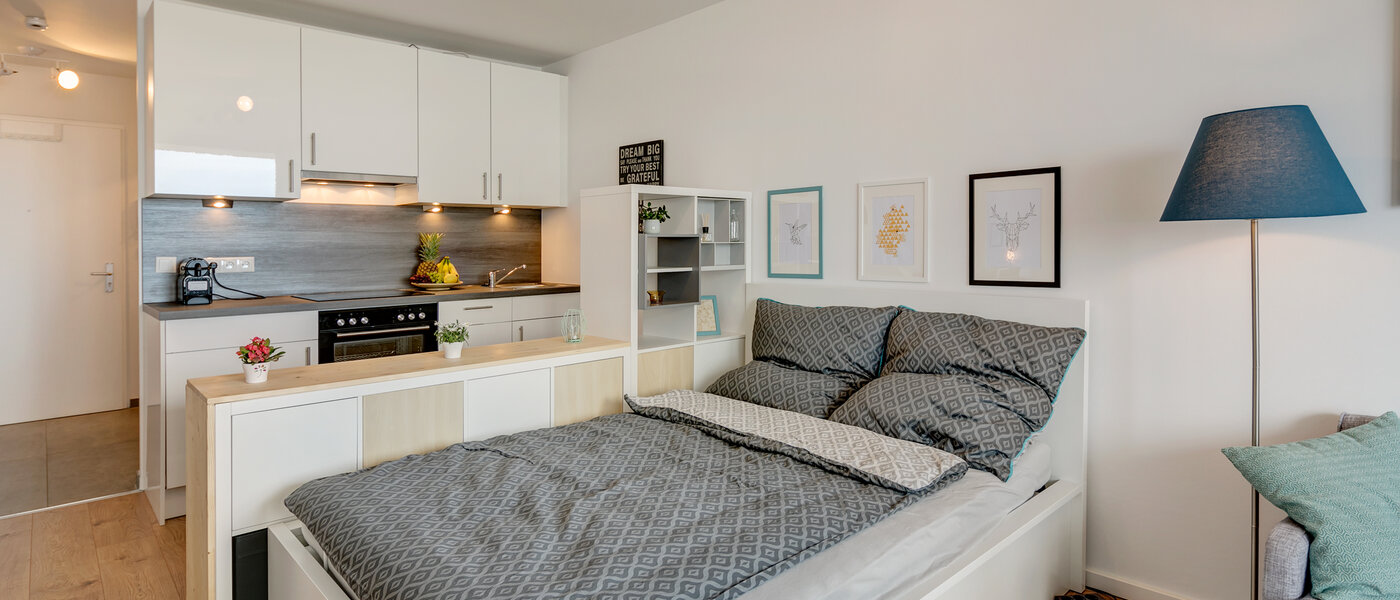 appartamento München Olympiadorf 01 zona notte 10605