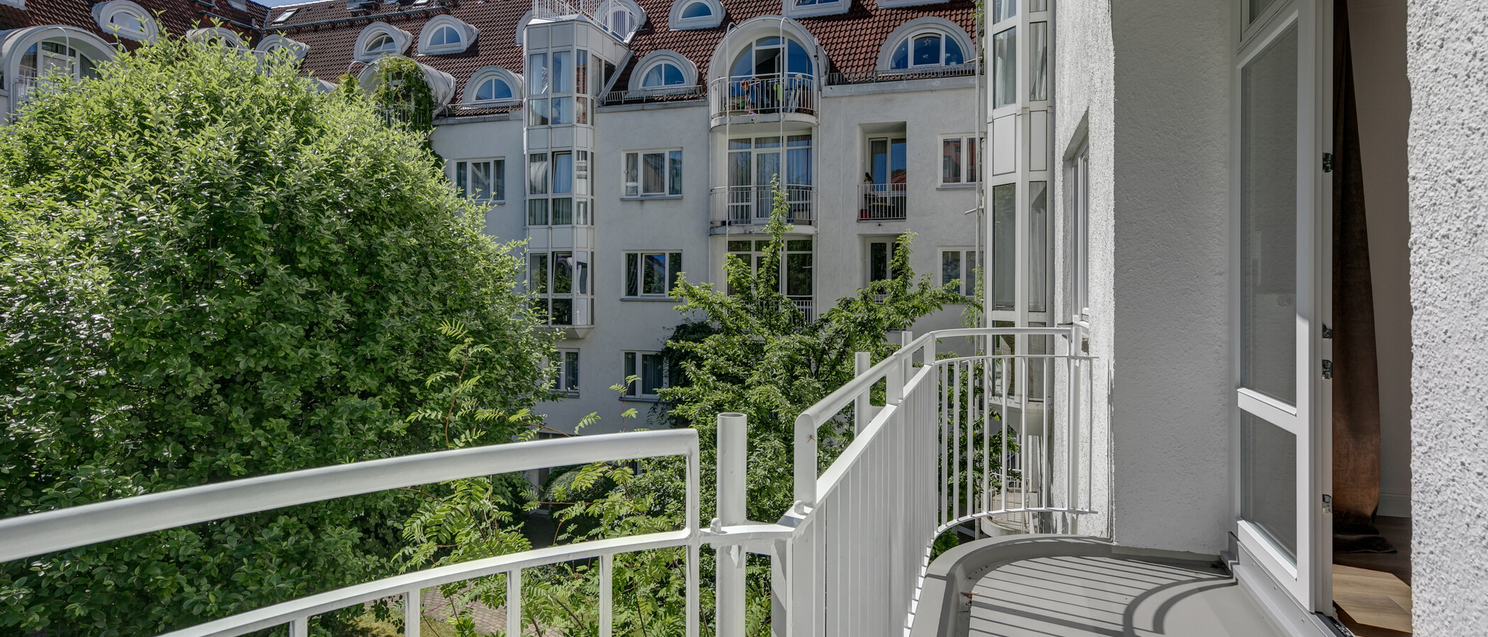 appartamento München Lehel 02 balcone 10606