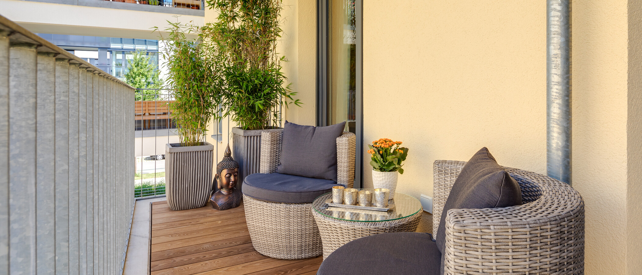 appartamento München Schwabing 02 balcone 10614