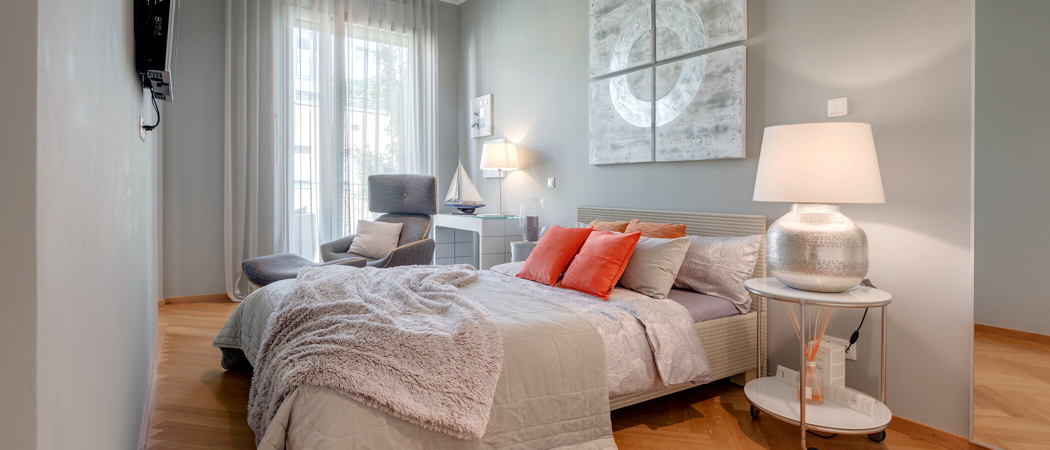 appartamento München Schwabing 01 zona notte 10614
