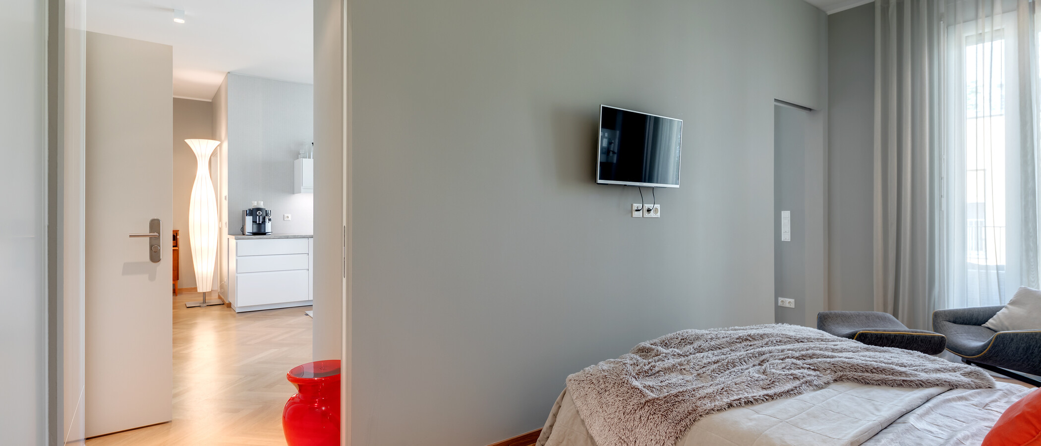appartamento München Schwabing 03 zona notte 10614