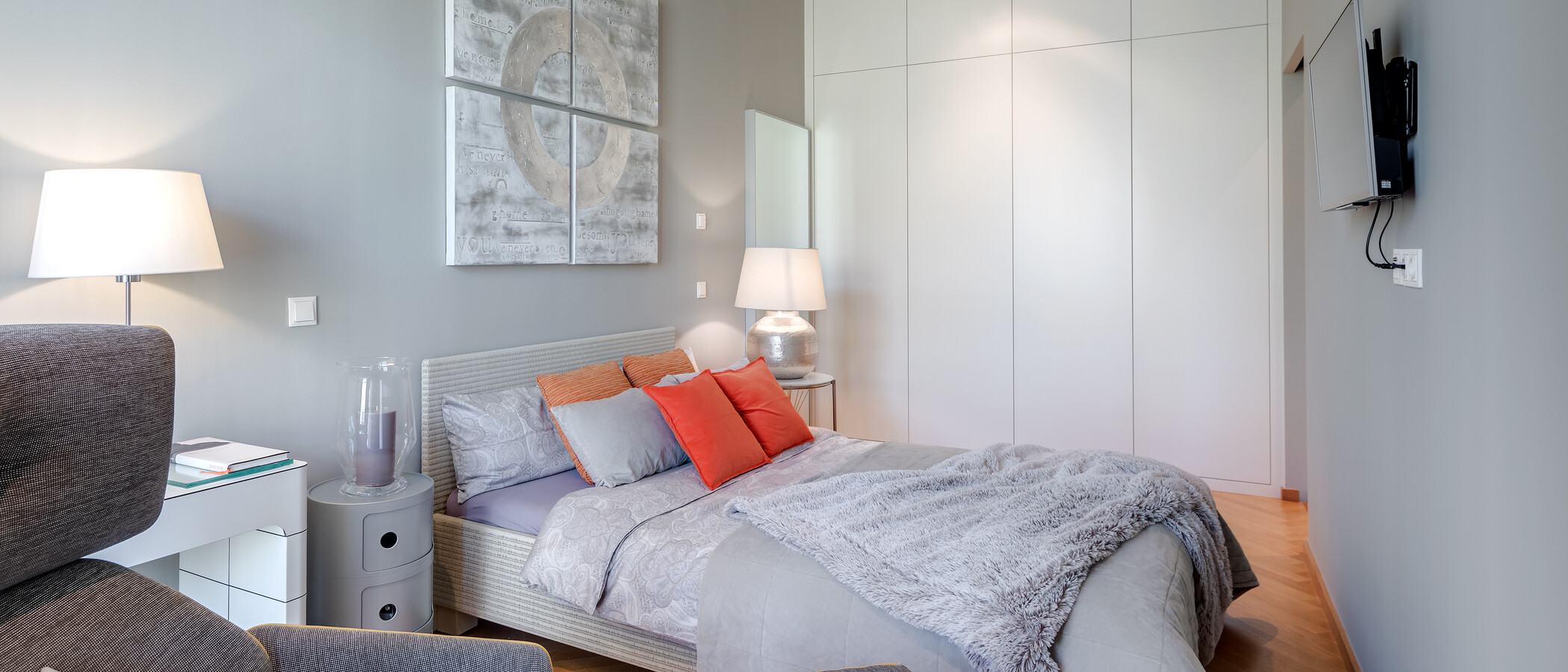 appartamento München Schwabing 05 zona notte 10614