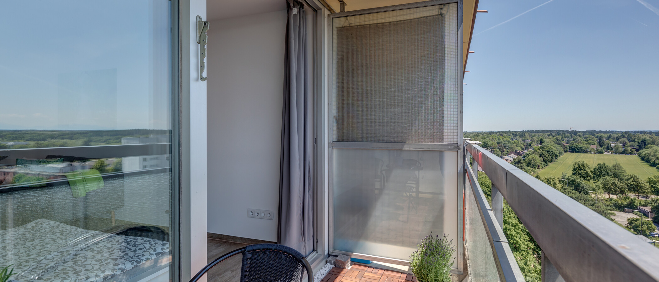 appartamento München Neuperlach 03 balcone 10620