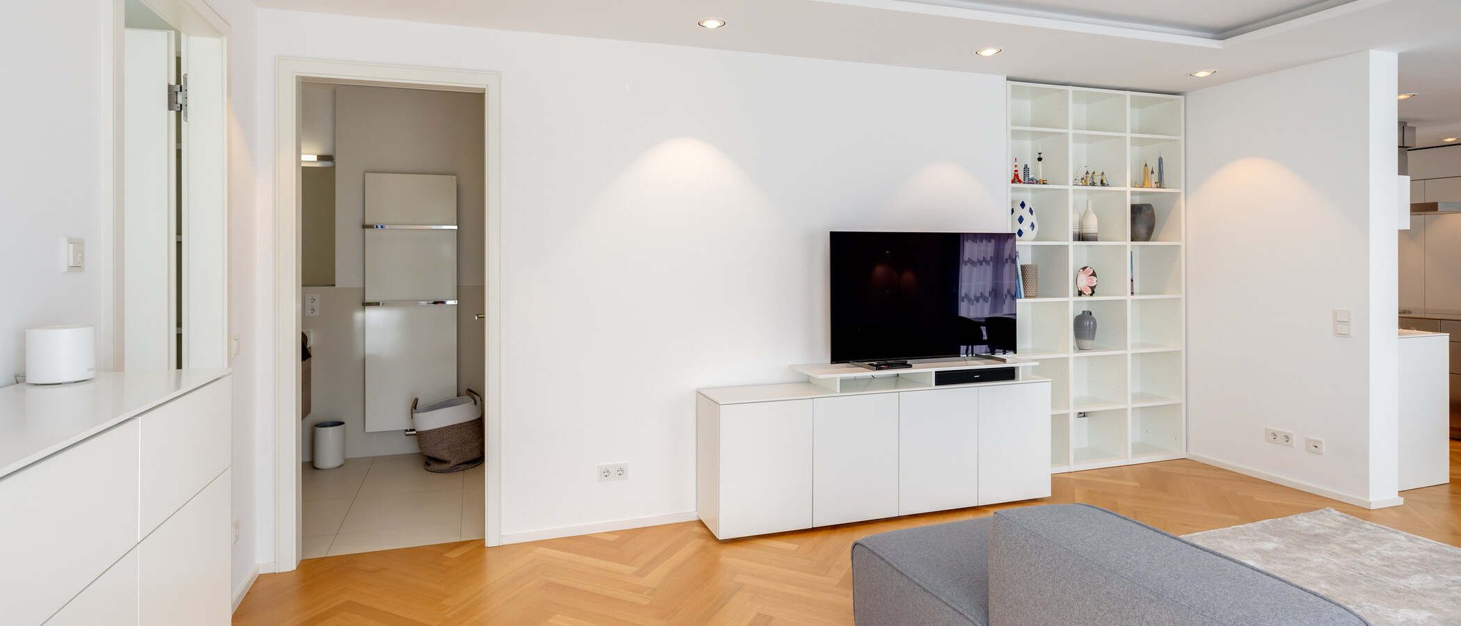appartamento München Nymphenburg 03 zona living 10628