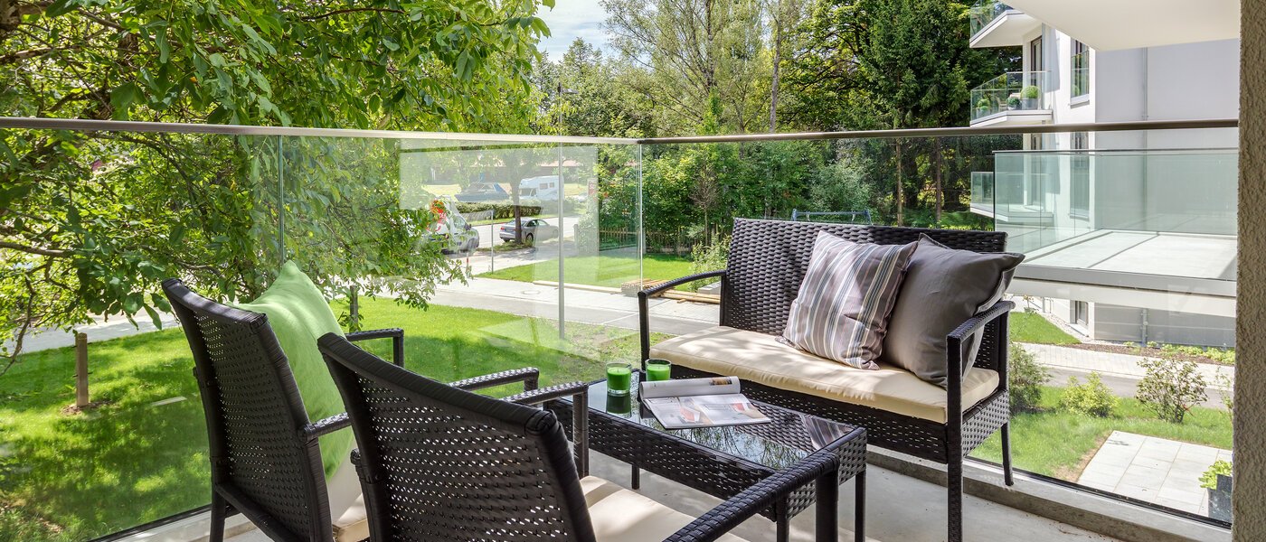 appartamento München Bogenhausen 01 balcone 10643