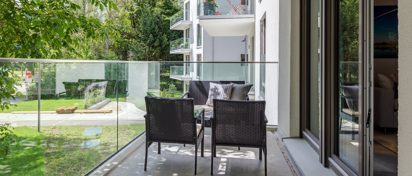 appartamento München Bogenhausen 02 balcone 10643