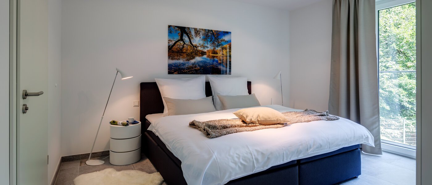 appartamento München Bogenhausen 01 camera da letto 10643