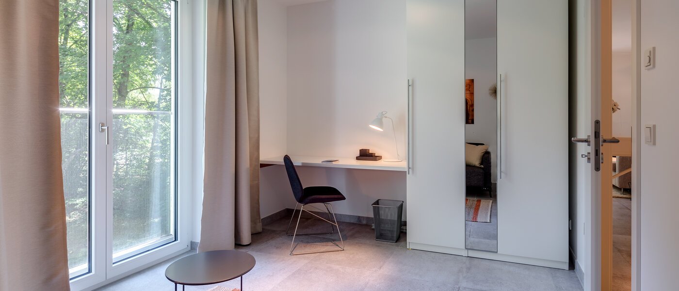 appartamento München Bogenhausen 03 camera per gli ospiti 10643