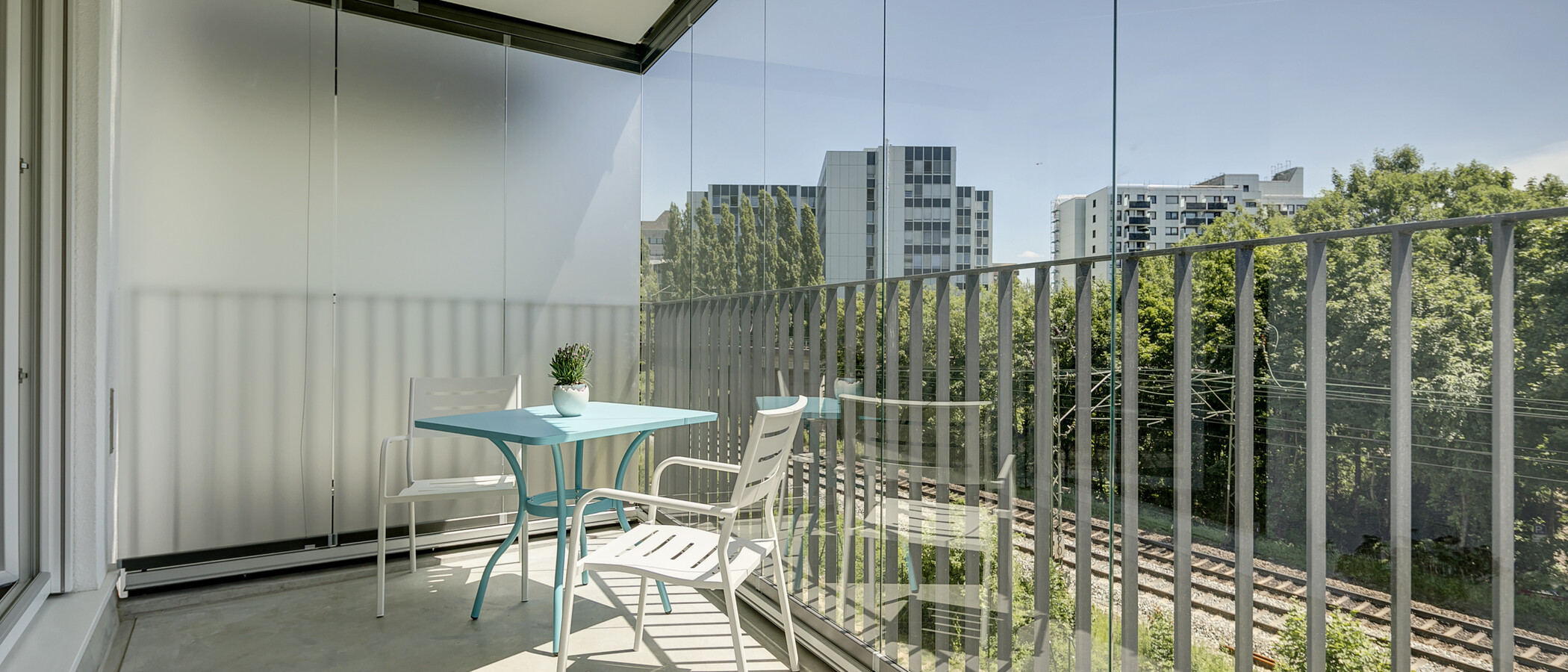 appartamento München Au-Haidhausen 01 balcone 10648