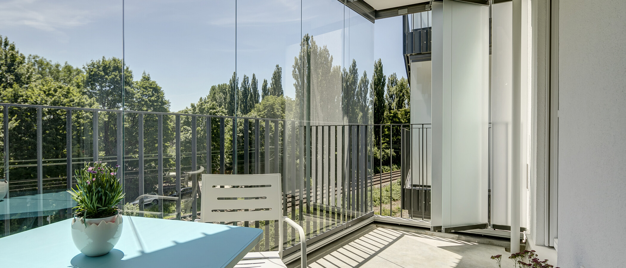 appartamento München Au-Haidhausen 03 balcone 10648